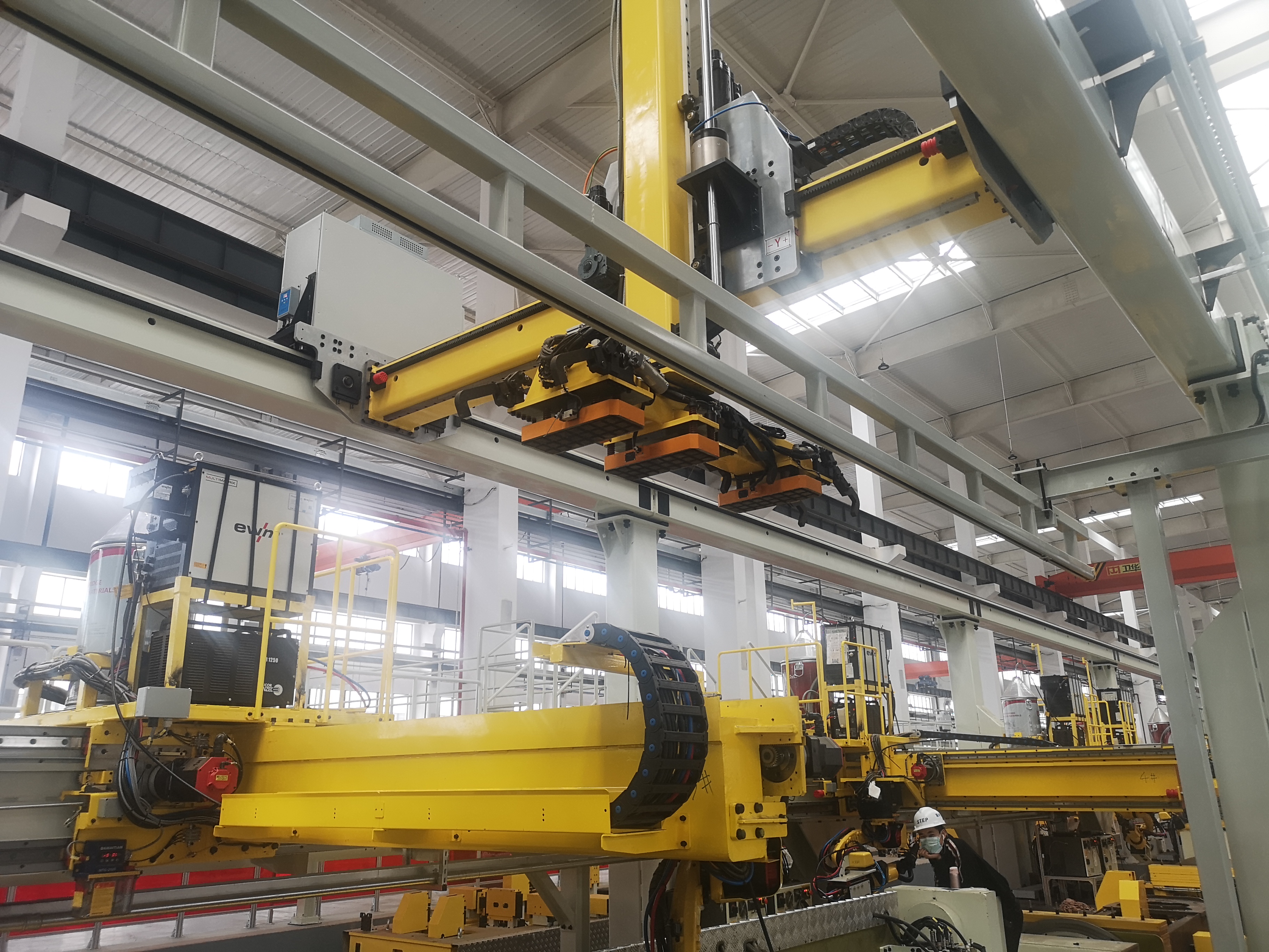 Pinza Magnética Electro Permanente para Robot de Pórtico