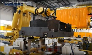 Cómo Funciona Sistema de Cambio de Troquel Magnético con Máquina Prensadora de Estampado de Metal- HVR MAG